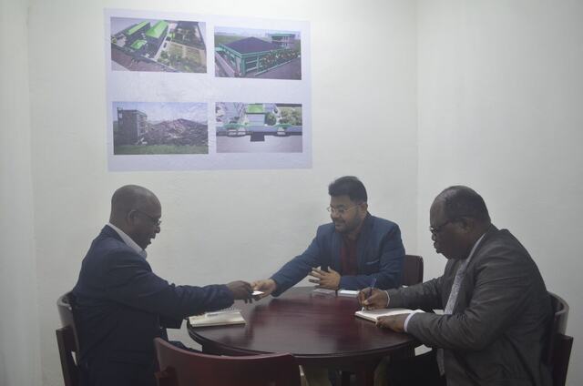 Working session with Sharda University